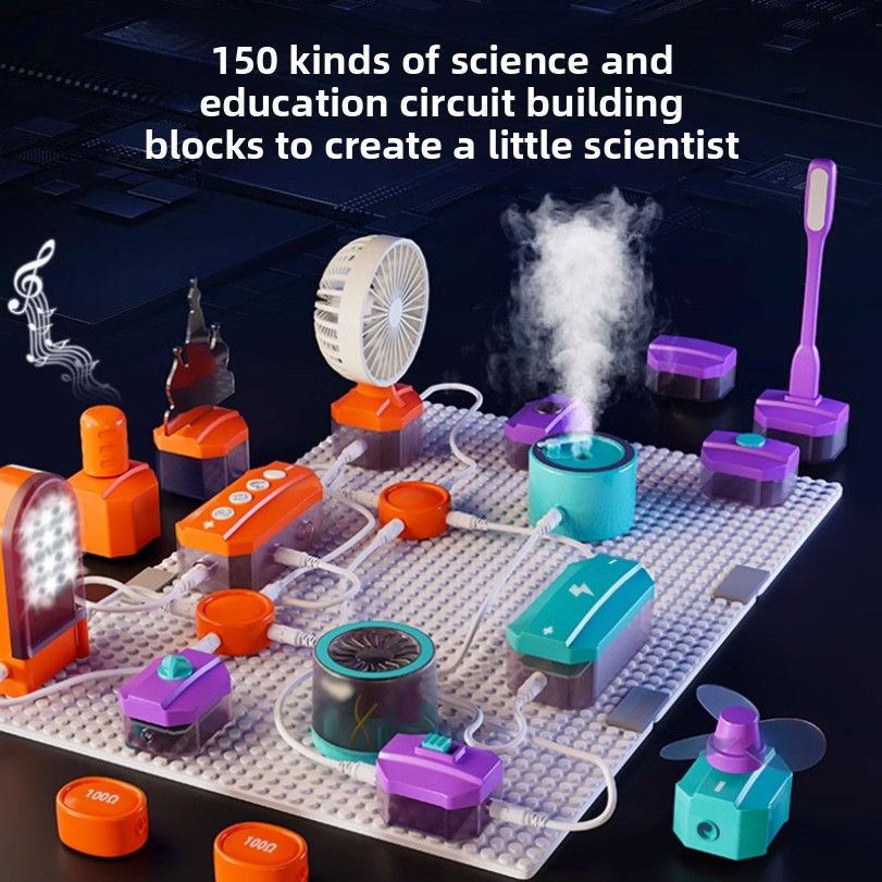 Circuit Experiment Building Bl - Science Toys Diy avaliação e preço