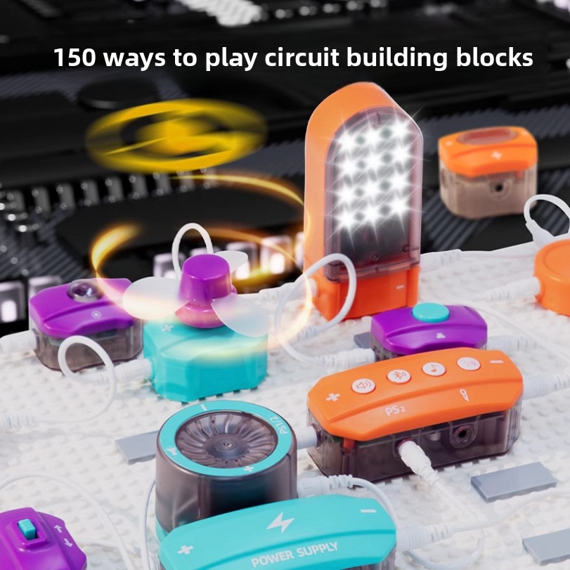 Circuit Experiment Building Bl - Science Toys Diy avaliação e preço