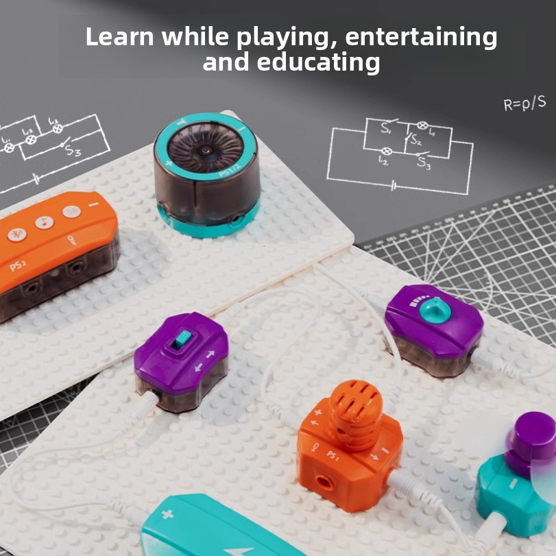 Circuit Experiment Building Bl - Science Toys Diy avaliação e preço