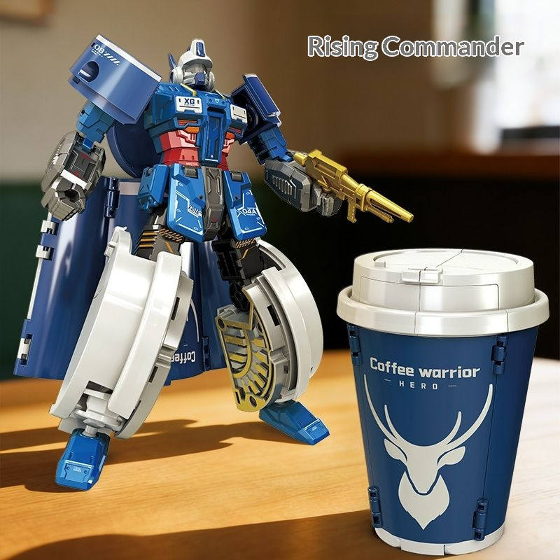 Transforming toy milk tea warr - Science Robot avaliação e preço