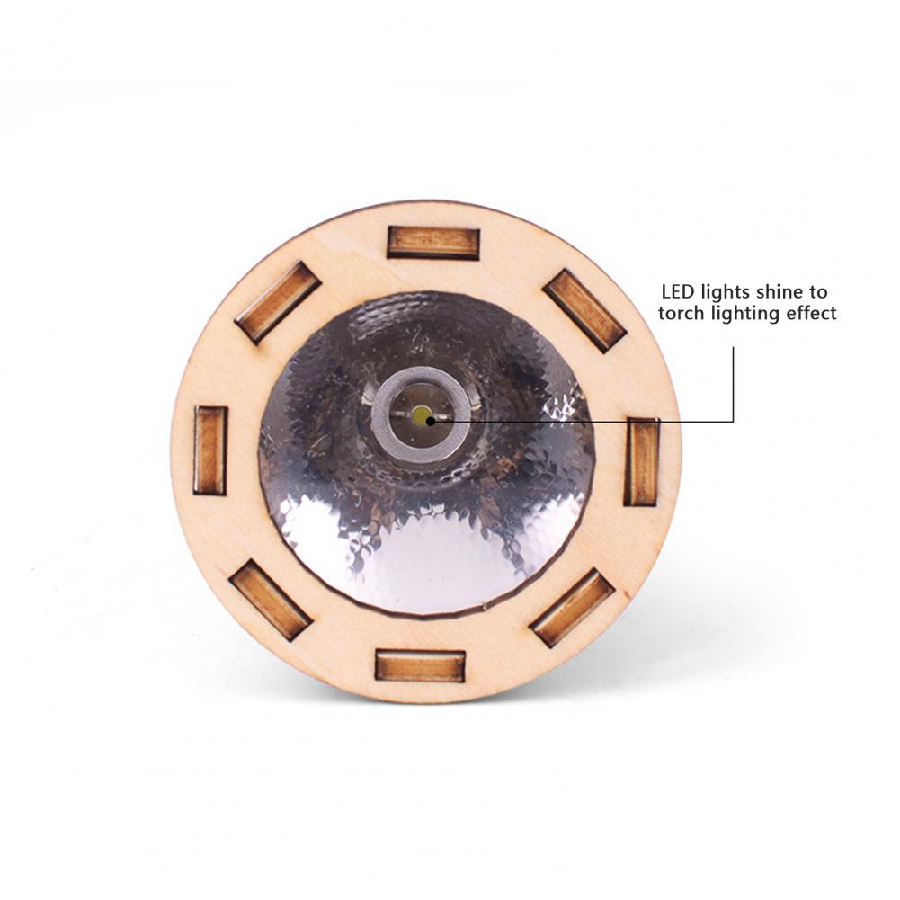 Wooden DIY Flashlight Puzzle K - Science Project Diy avaliação e preço