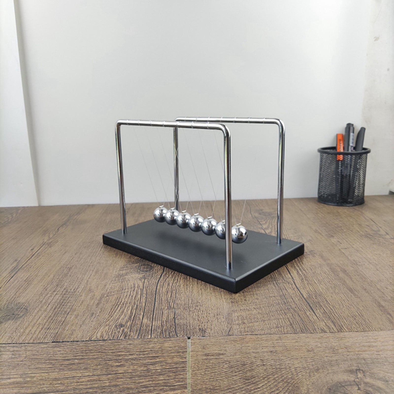 7 Balls Mechanic Curve Newton  - Newton Cradle Large avaliação e preço