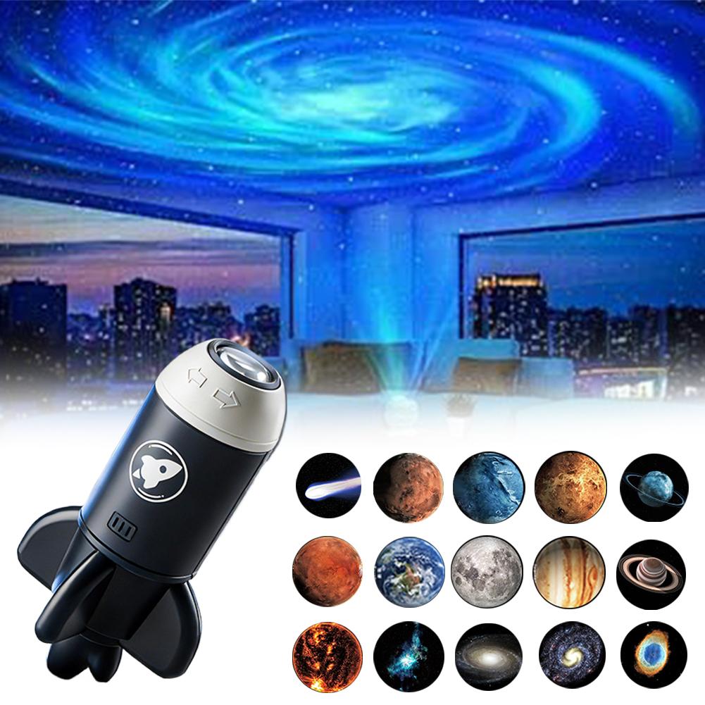 USB galaxy Projector Night Lig - Planetarium Projector Home avaliação e preço