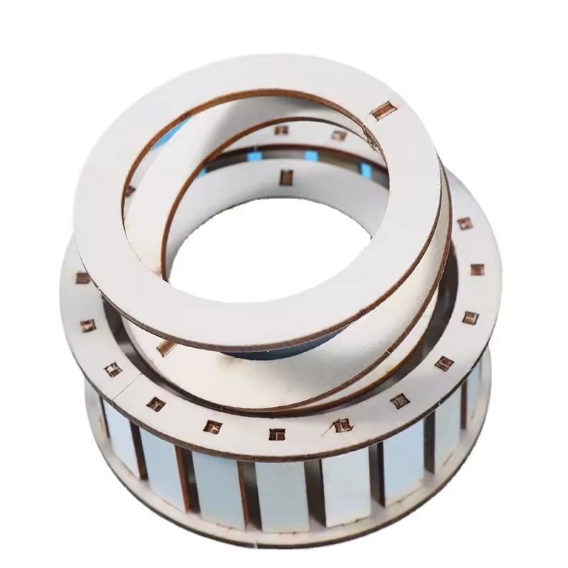 1 PCS DIY Solar Double Ring Ma - Science Toys Diy avaliação e preço
