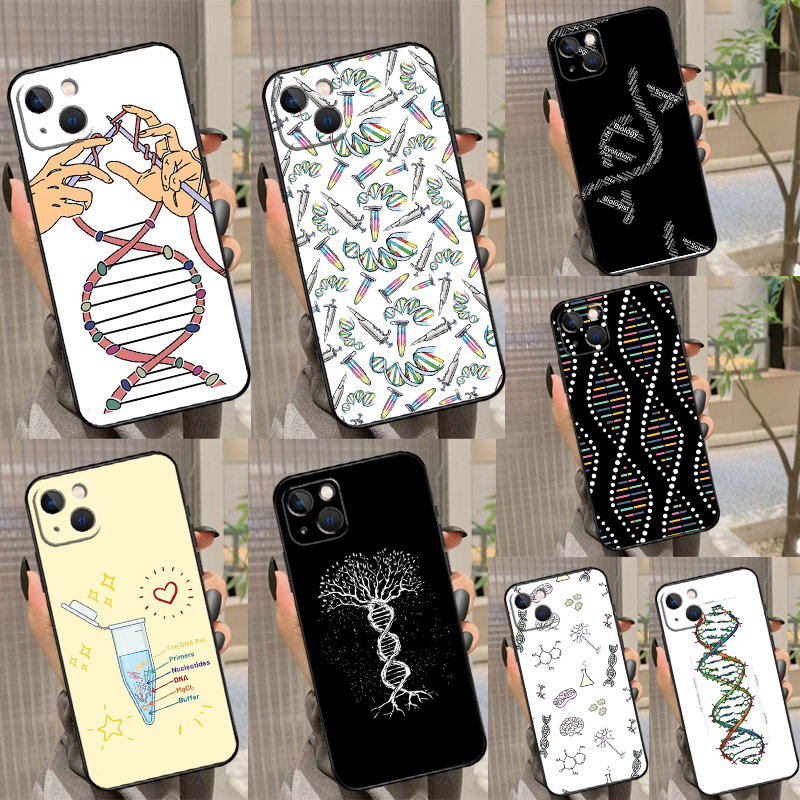 Retro DNA Science Illustration - Science Nova avaliação e preço