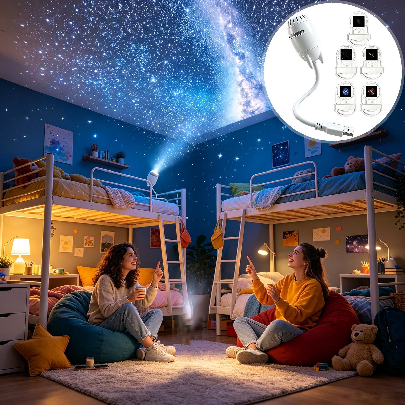 Galaxy Projector Night Light D - Planetarium Projector Home avaliação e preço