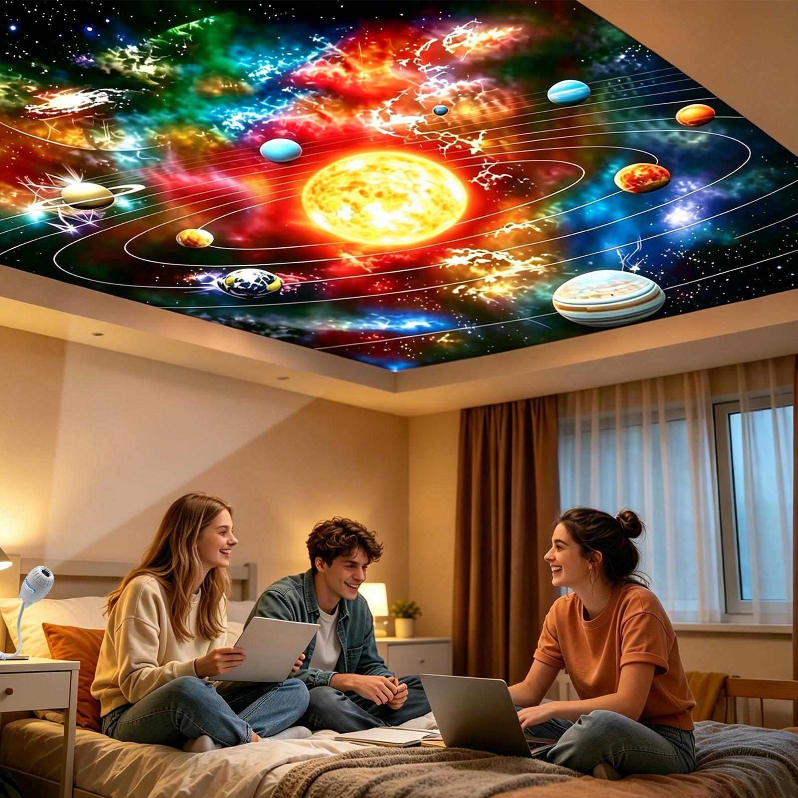 Galaxy Projector Night Light D - Planetarium Projector Home avaliação e preço