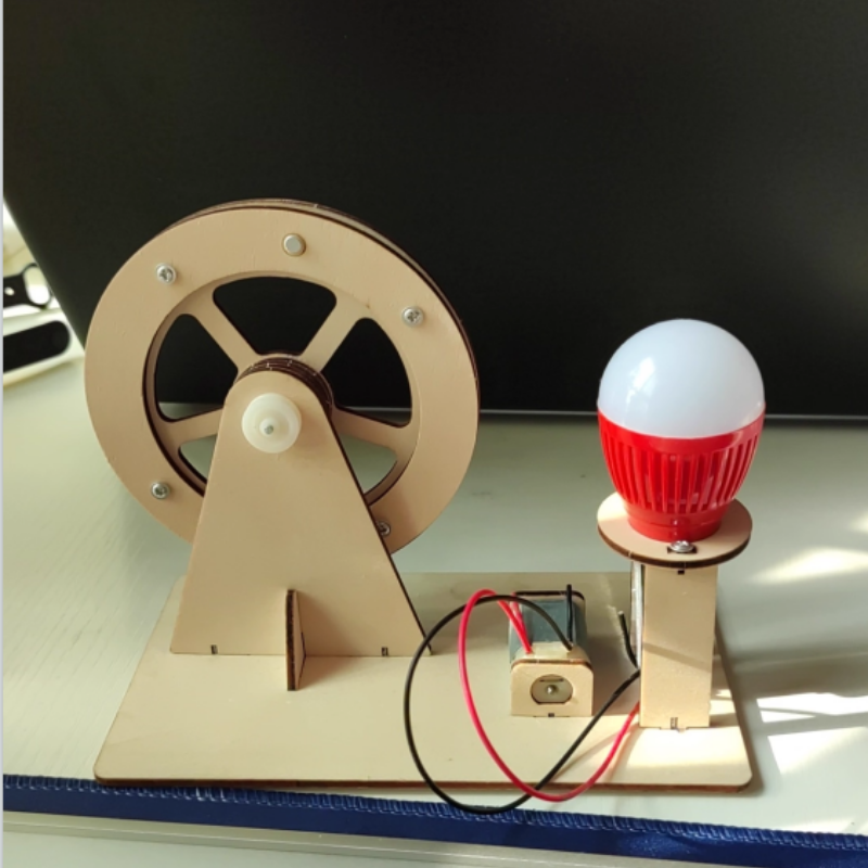 Mini DIY Hand Crank Generator  - Science Project Diy avaliação e preço