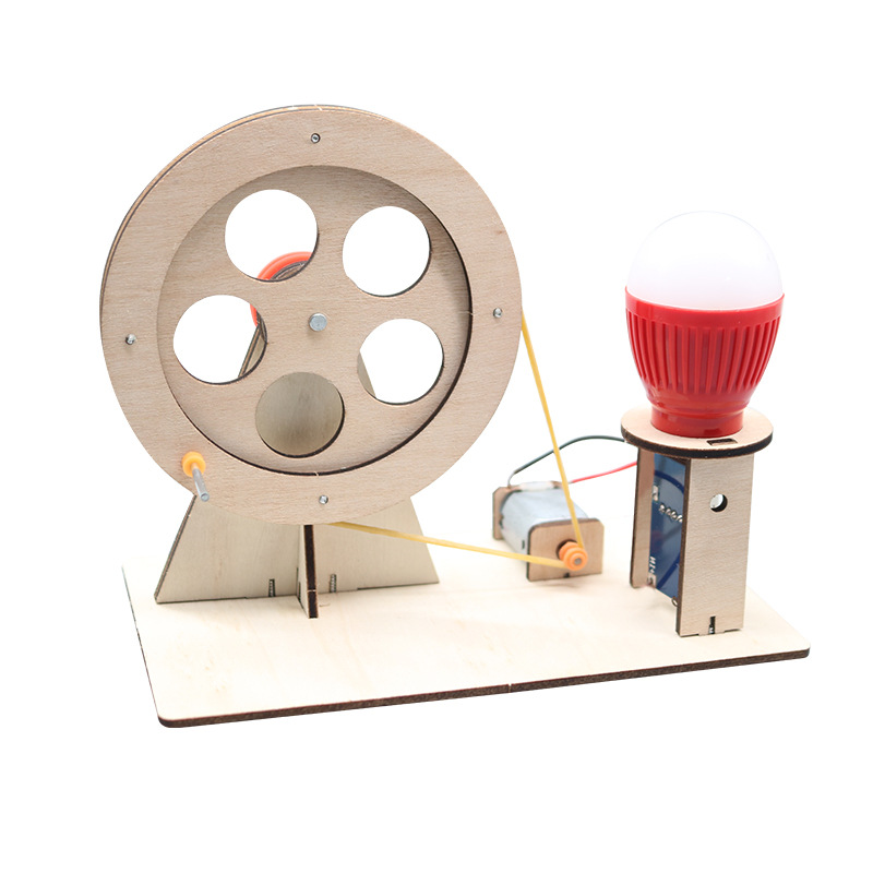 Mini DIY Hand Crank Generator  - Science Project Diy avaliação e preço