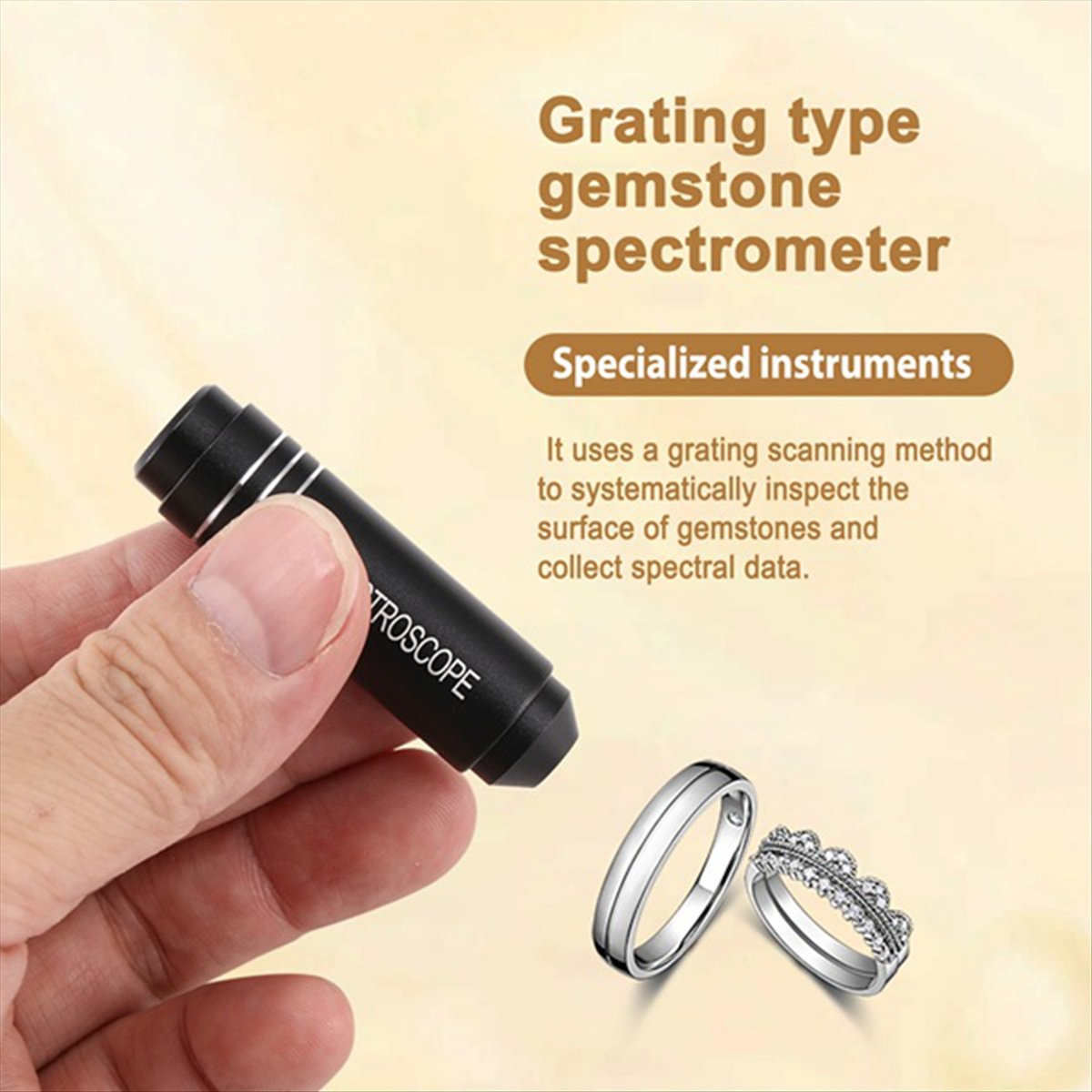 NOCM Gemstone Identification w - Spectroscope Handheld avaliação e preço