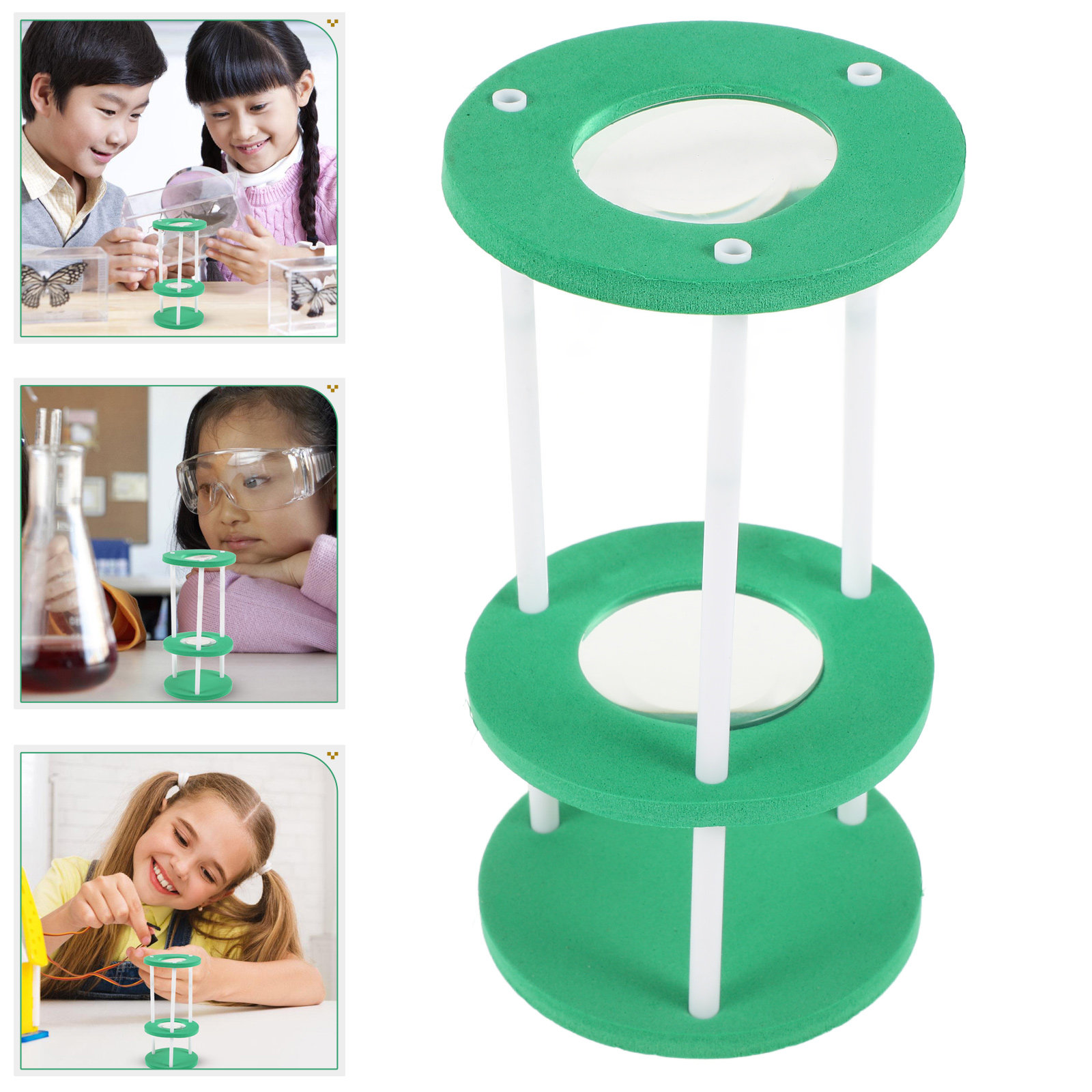 DIY Microscope Kit for Kids Sc - Science Project Diy avaliação e preço