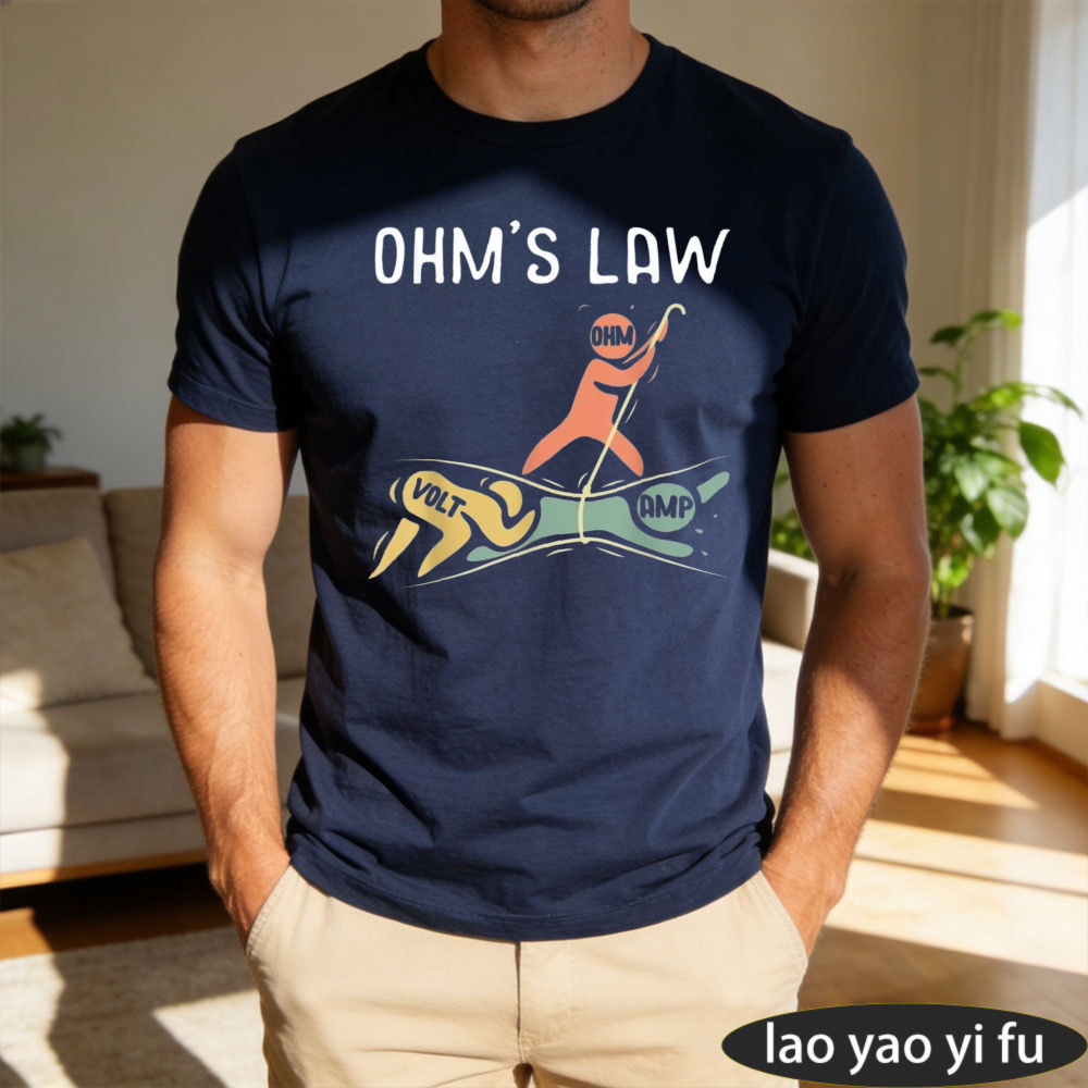 Ohm's Law Funny Electrician Ph - Science Hobbyist avaliação e preço