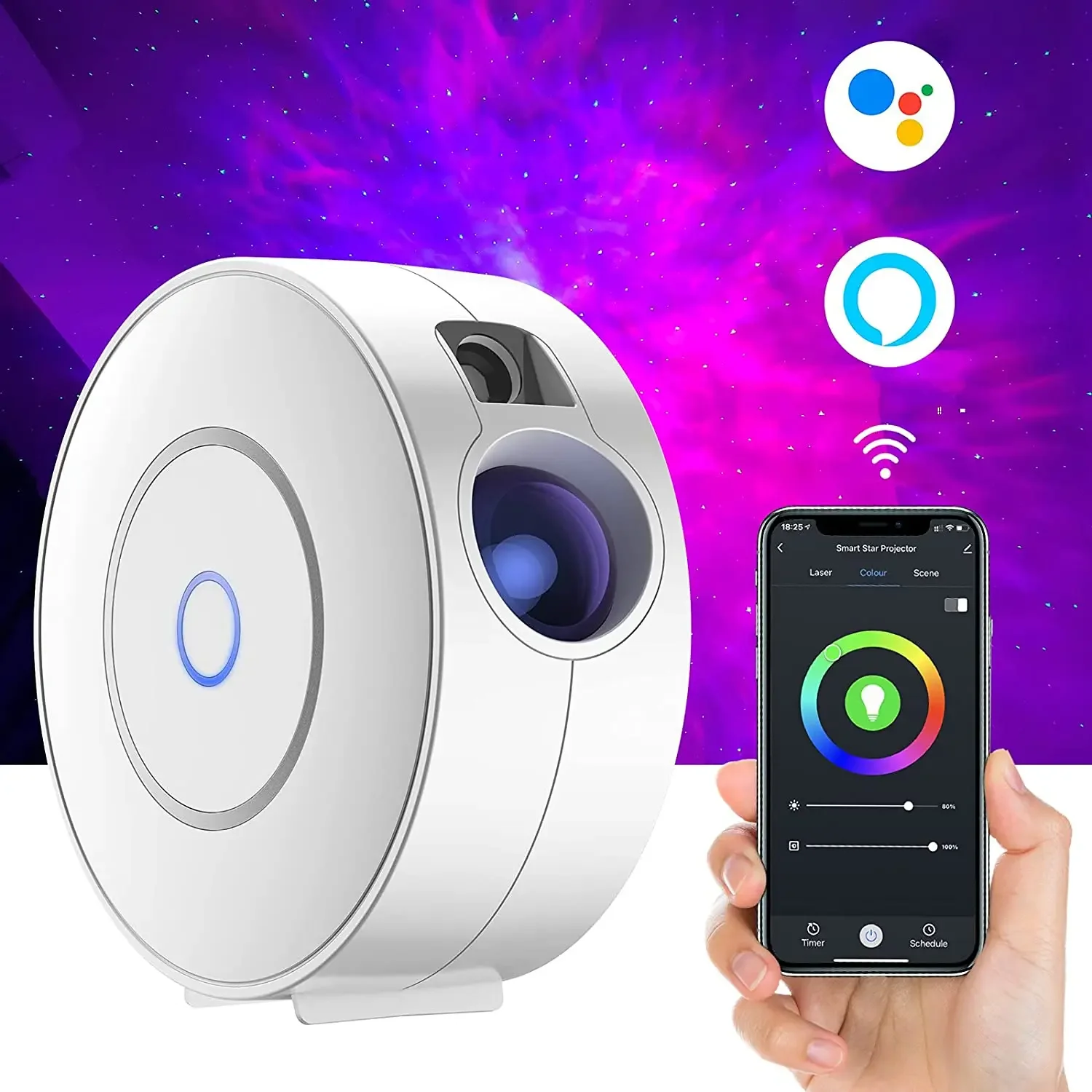 Tuya WiFi Intelligent Aurora G - Planetarium Projector Home avaliação e preço