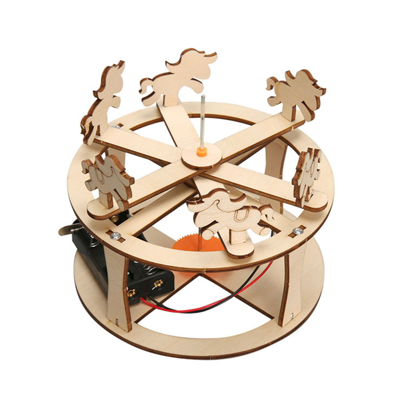 HUAHUABuild Your Own Carousel  - Science Toy avaliação e preço