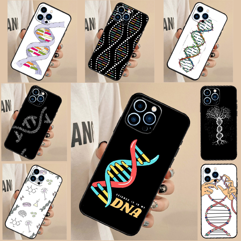 Retro DNA Science Illustration - Science Nova avaliação e preço