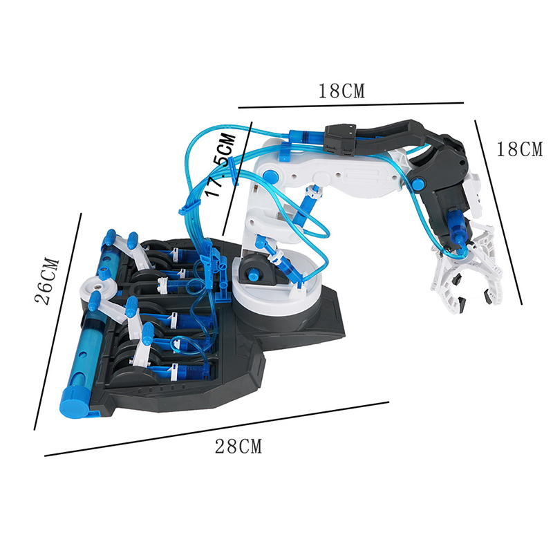 DIY Assembled Hydraulic Mechan - Science Toys Diy avaliação e preço