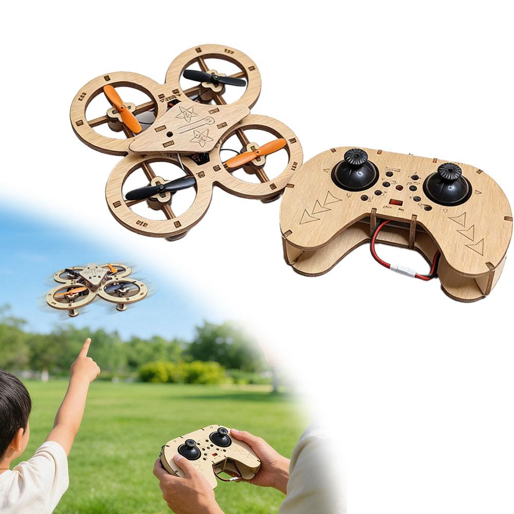 DIY Wooden RC Drone Quadcopter - Science Project Diy avaliação e preço
