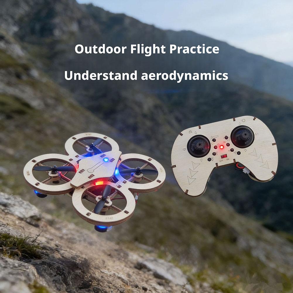 DIY Wooden RC Drone Quadcopter - Science Project Diy avaliação e preço