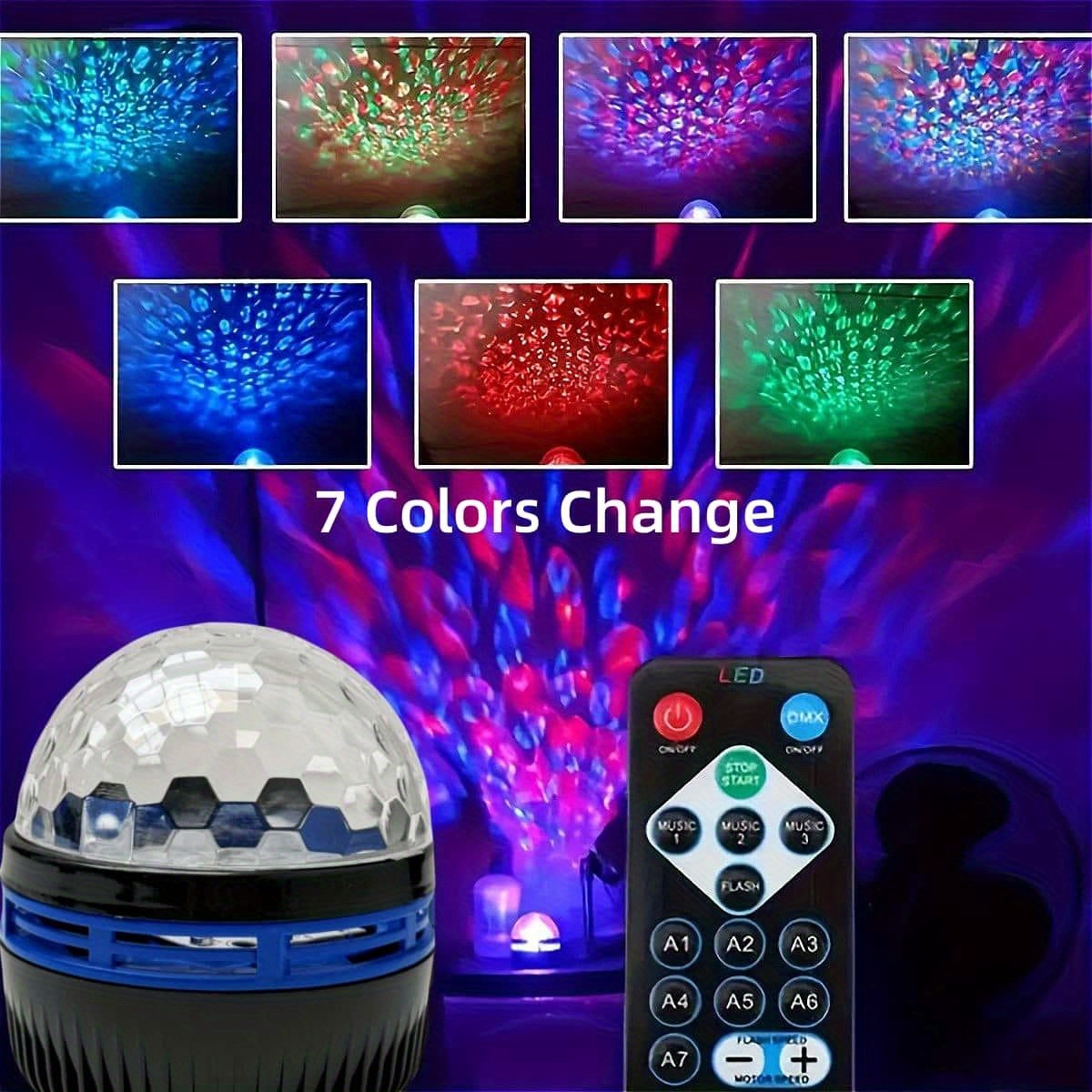 7 Modes RGB Starry Sky Galaxy  - Planetarium Projector Home avaliação e preço