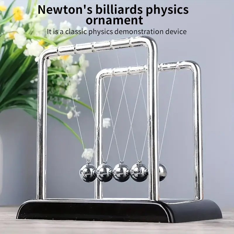 Newton Pendulum Balance Balls: - Newton Cradle Large avaliação e preço