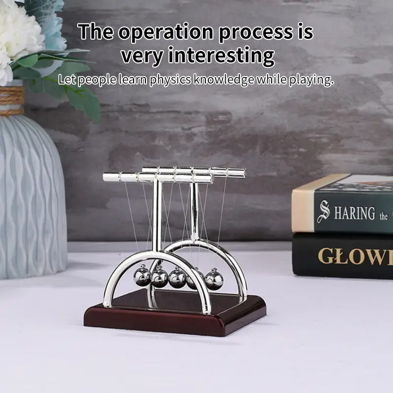 Newton Pendulum Balance Balls: - Newton Cradle Large avaliação e preço