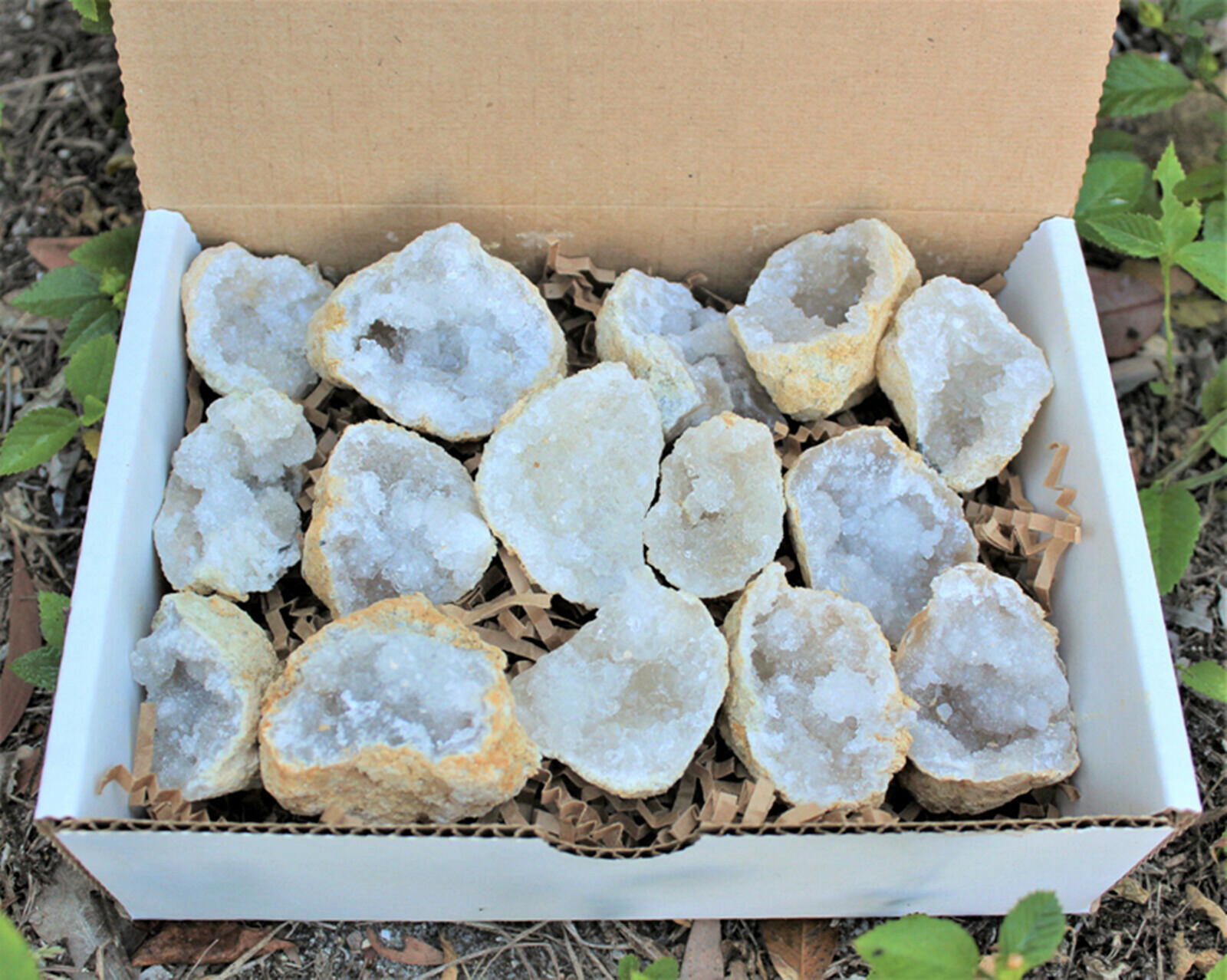 Large Unopened Moroccan Crysta - Geode Crystal Break avaliação e preço