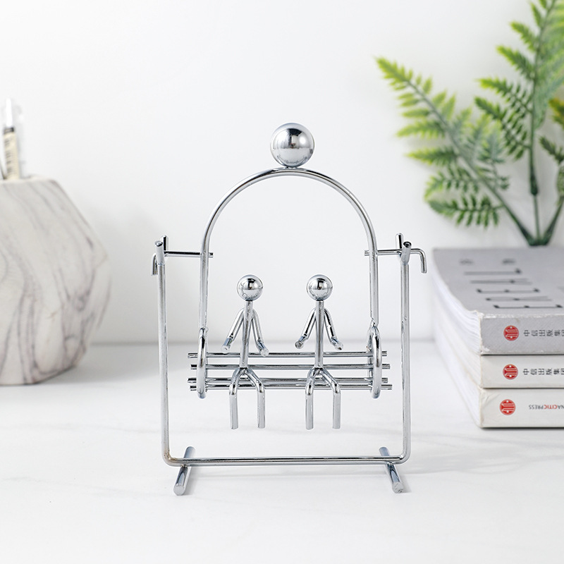 Lovers Swing Kinetic Art Balan - Newton Cradle Large avaliação e preço