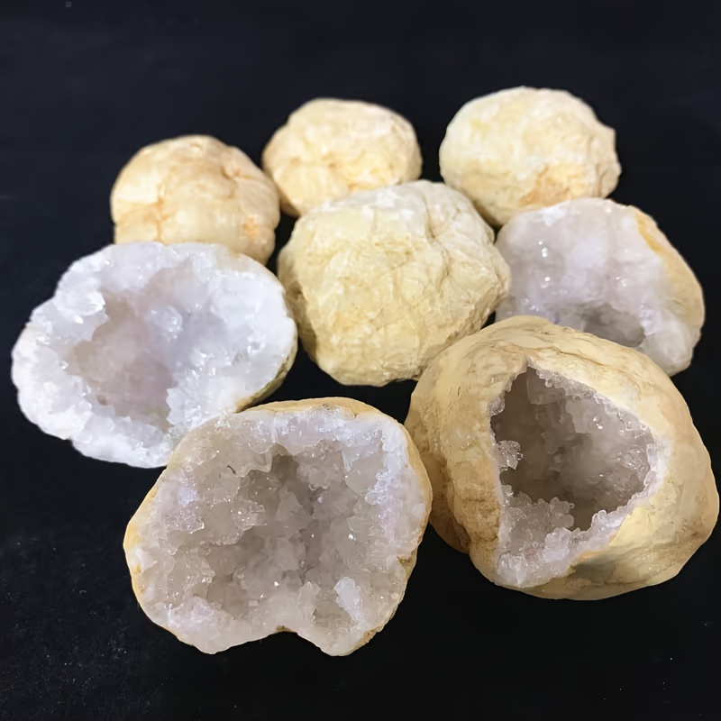 10/20pcs Natural Quartz Geode  - Geode Crystal Break avaliação e preço