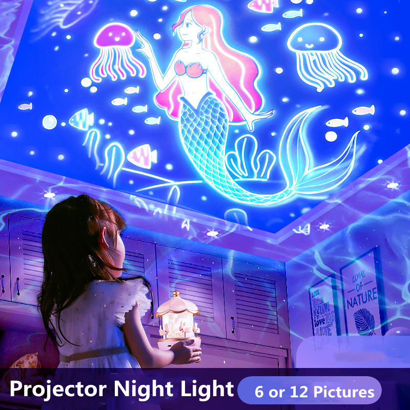 Rotating Sky Moon Lamp Galaxy  - Planetarium Projector Home avaliação e preço