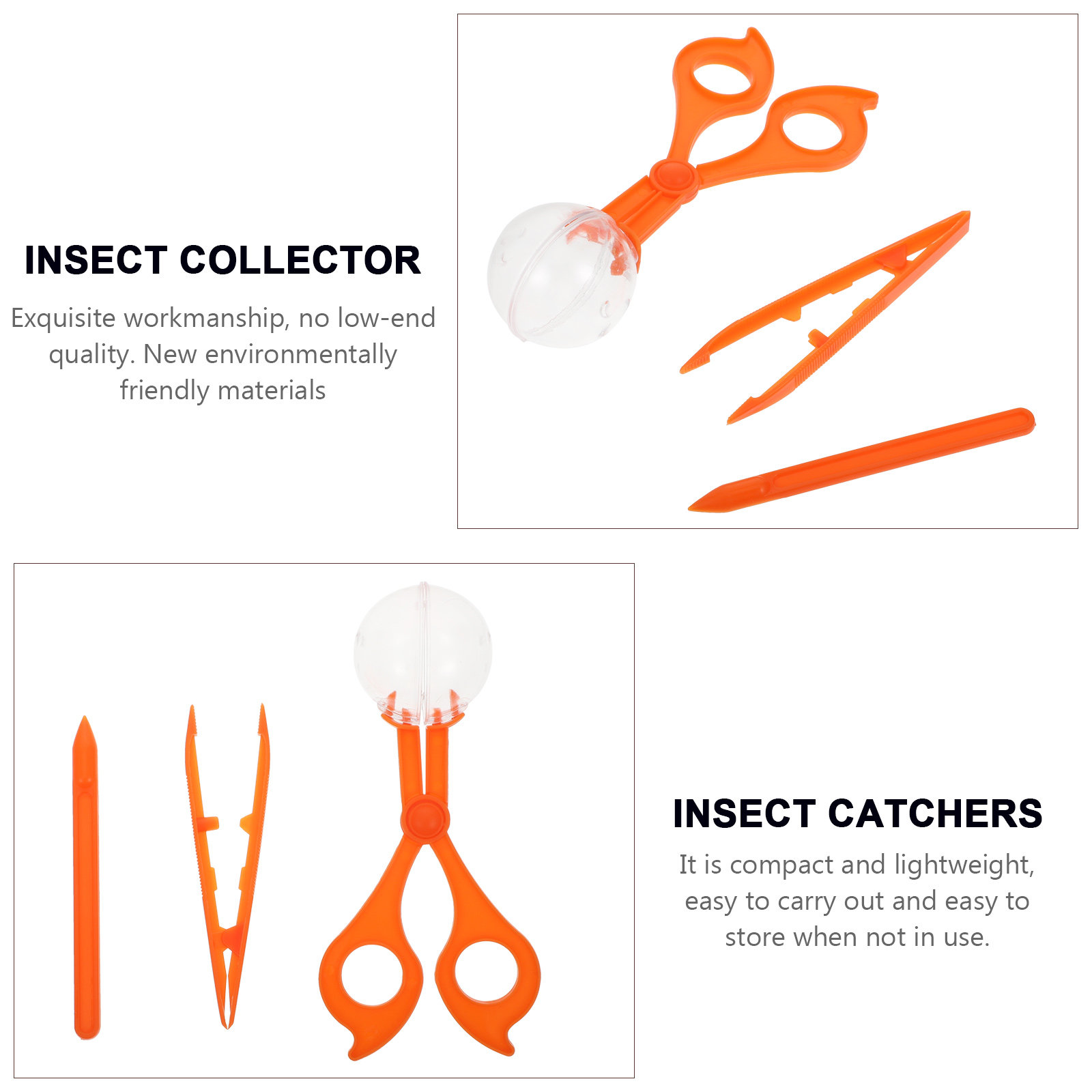 2Sets Insect Catcher Plastic O - Science Toy avaliação e preço
