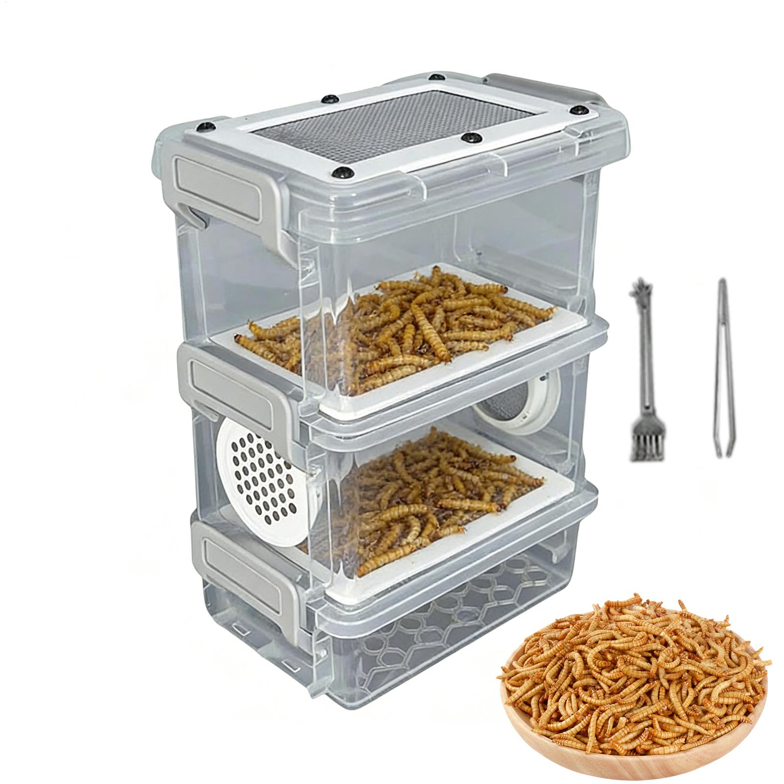 Mealworm Breeding Kit 3-Layer  - Science Hobbyist avaliação e preço