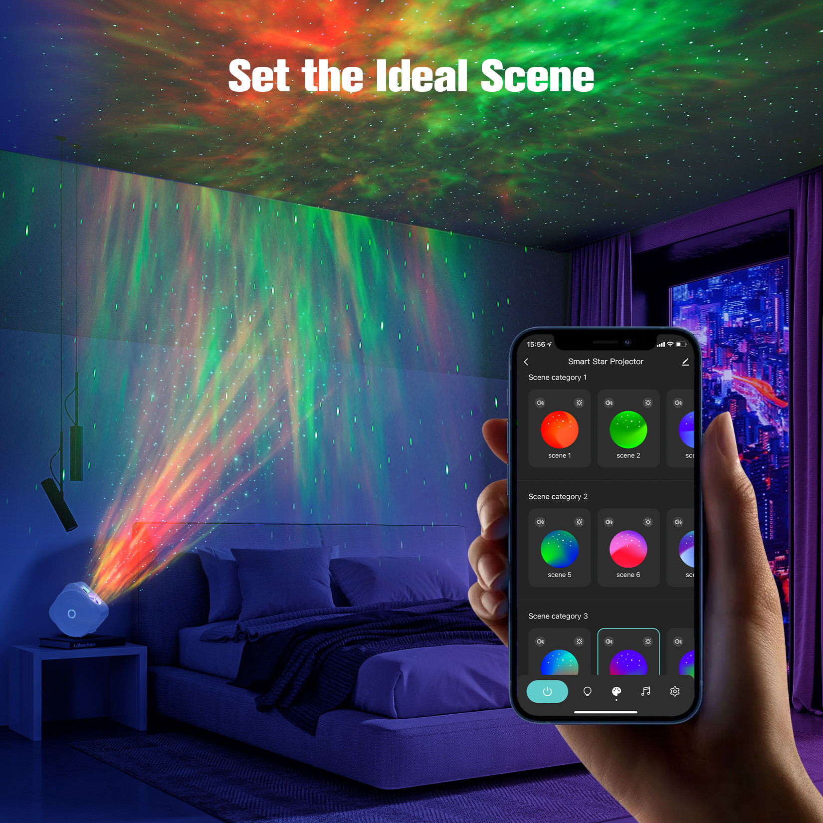 Galaxy Projector Light Tuya Sm - Planetarium Projector Home avaliação e preço
