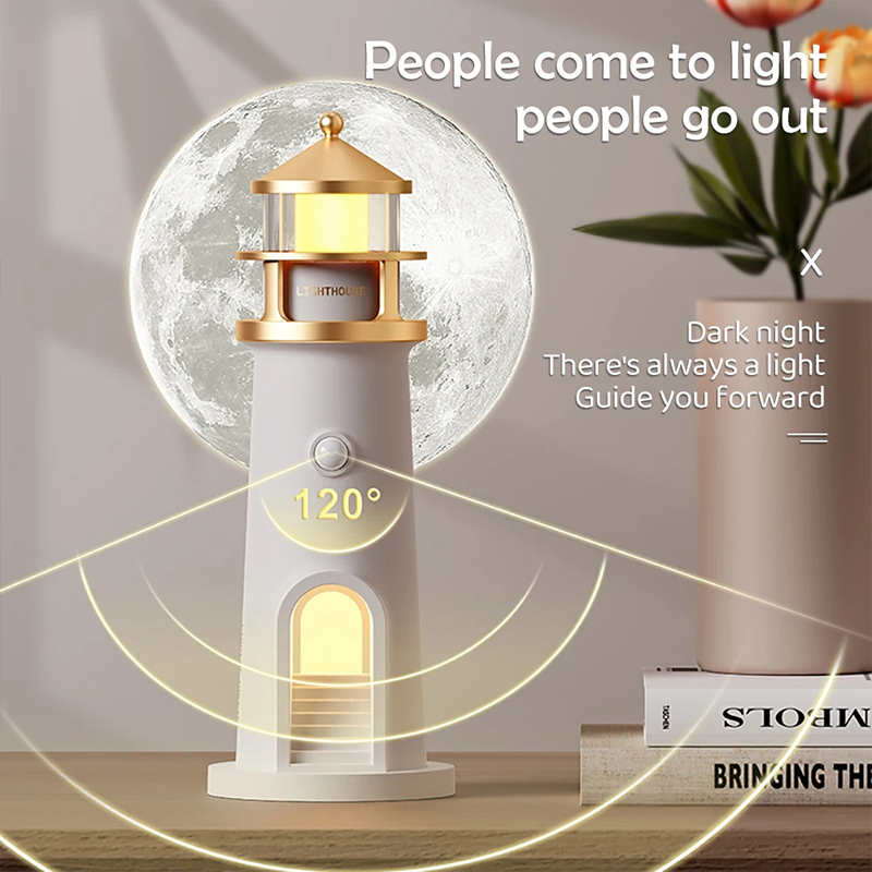 Lighthouse Ambient Light Moon  - Planetarium Projector Home avaliação e preço