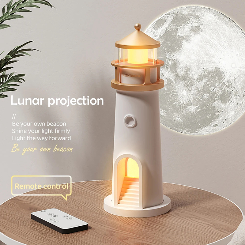 Lighthouse Ambient Light Moon  - Planetarium Projector Home avaliação e preço