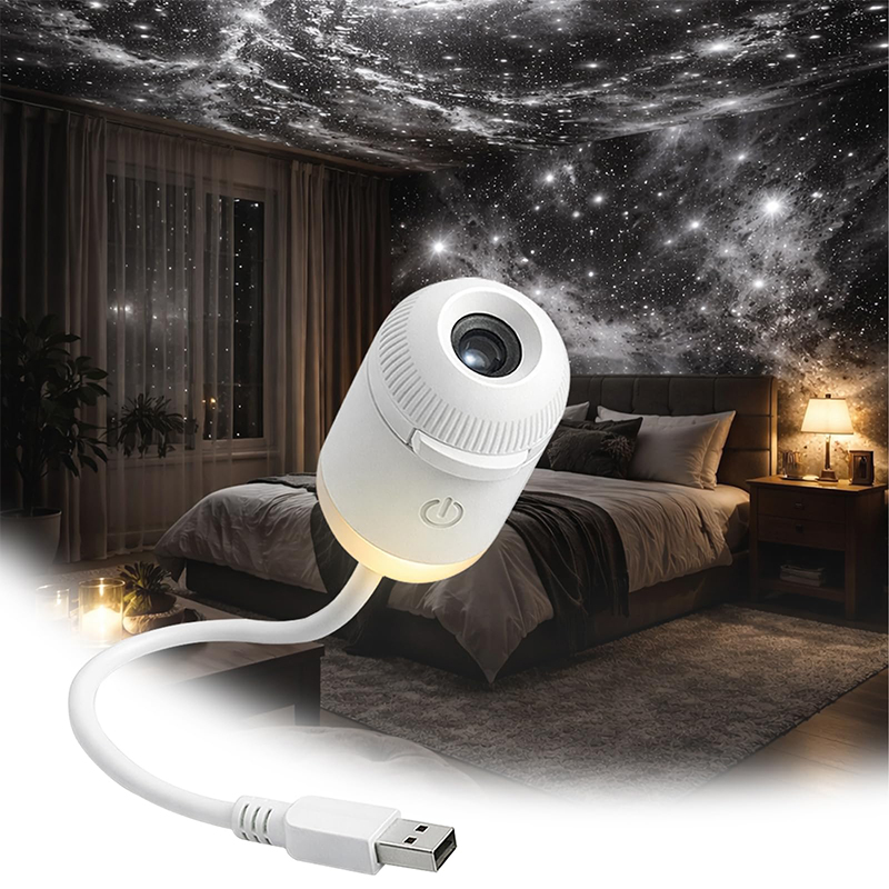 2 In 1 Usb Mini Galaxy Star Pr - Planetarium Projector Home avaliação e preço