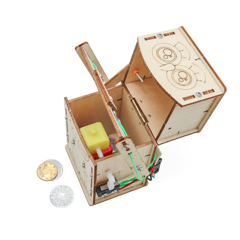 Wooden Electric Powered Eat Co - Science Robot avaliação e preço