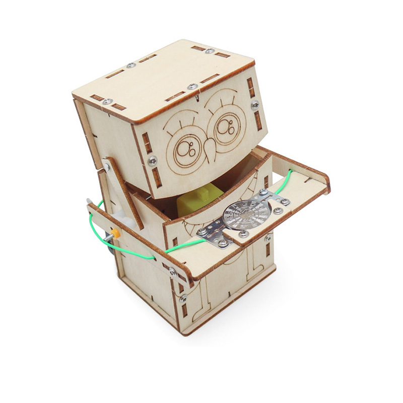 Wooden Electric Powered Eat Co - Science Robot avaliação e preço