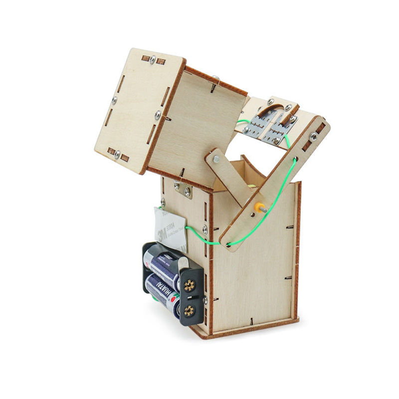 Wooden Electric Powered Eat Co - Science Robot avaliação e preço