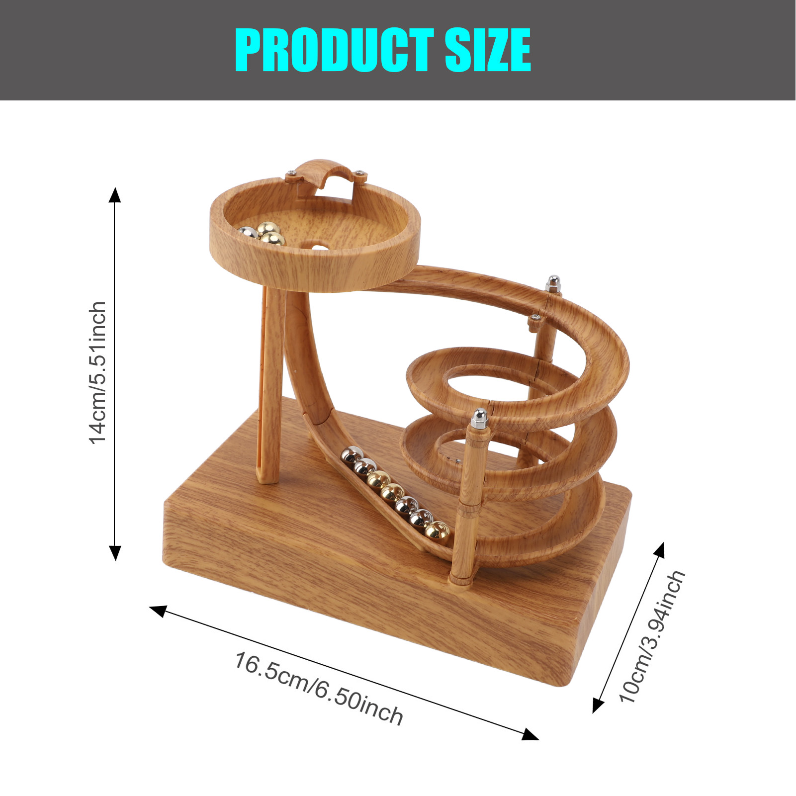 Rolling  Perpetual Motion Mach - Newton Cradle Large avaliação e preço