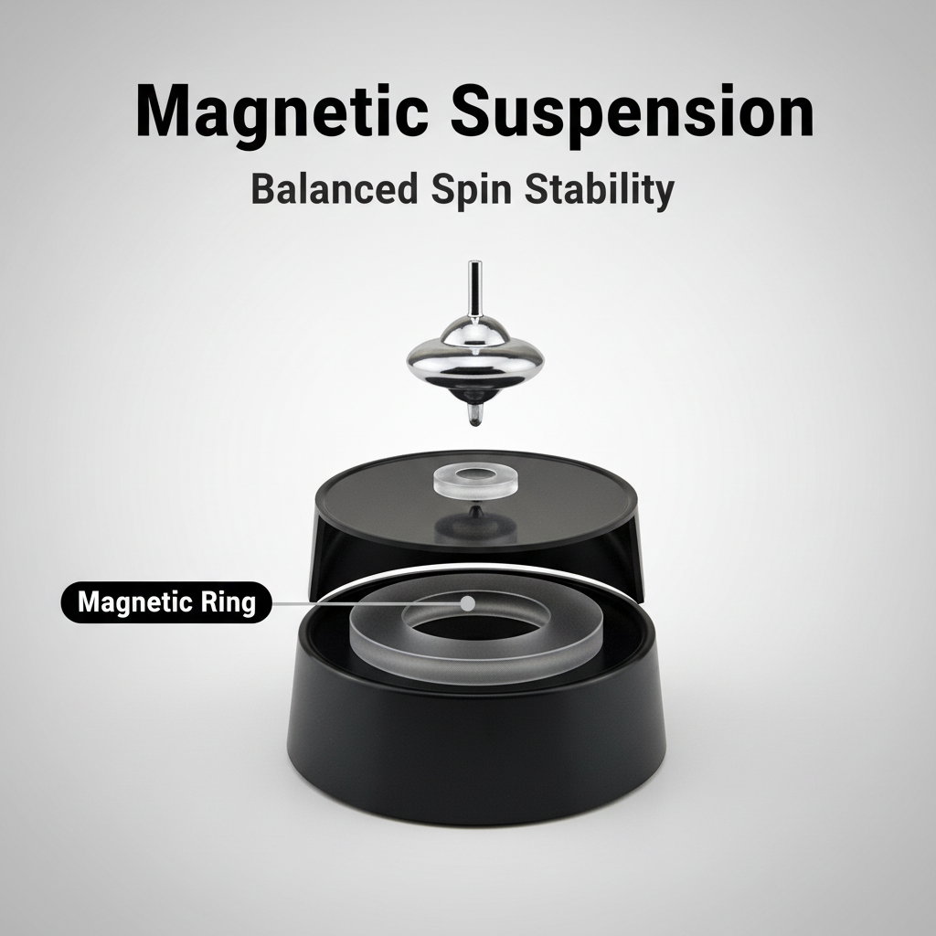 Inception Magnetic Self Spinni - Newton Cradle Large avaliação e preço