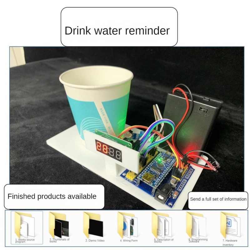 Drink Water Reminder Robot Han - Science Robot avaliação e preço