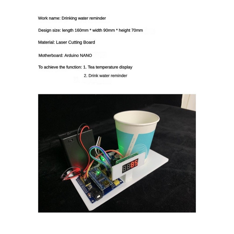 Drink Water Reminder Robot Han - Science Robot avaliação e preço