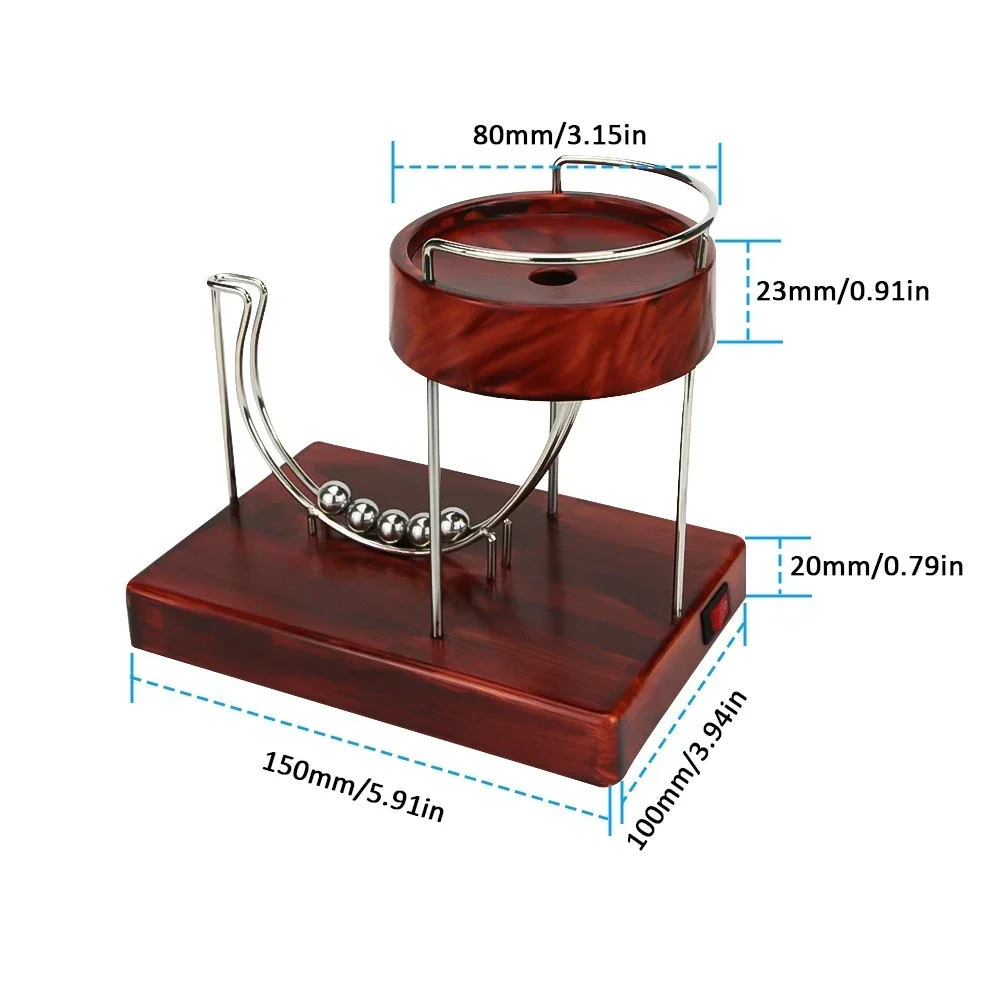 2024 Art Perpetual Machine Kin - Newton Cradle Large avaliação e preço