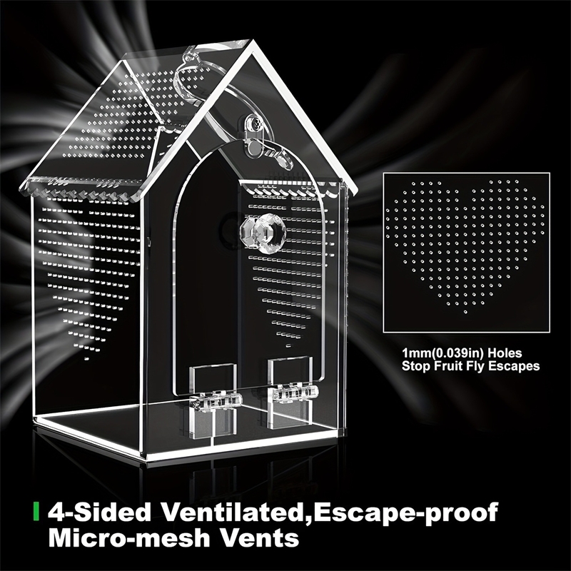 Transparent Acrylic House Inse - Science Hobbyist avaliação e preço
