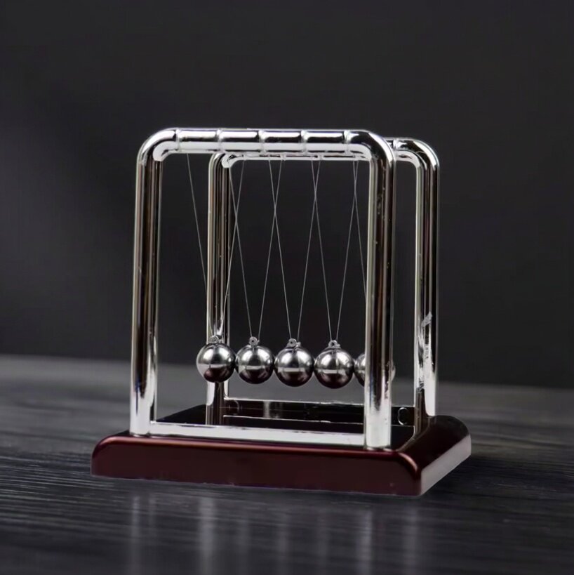 Newton Cradle Balance Pendulum - Newton Cradle Large avaliação e preço