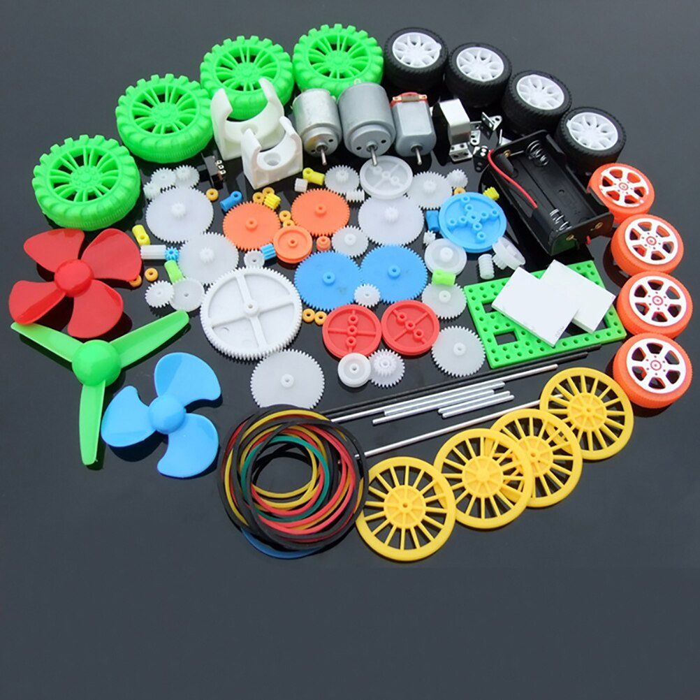 112pcs DC Motor Kit Electric M - Science Project Diy avaliação e preço