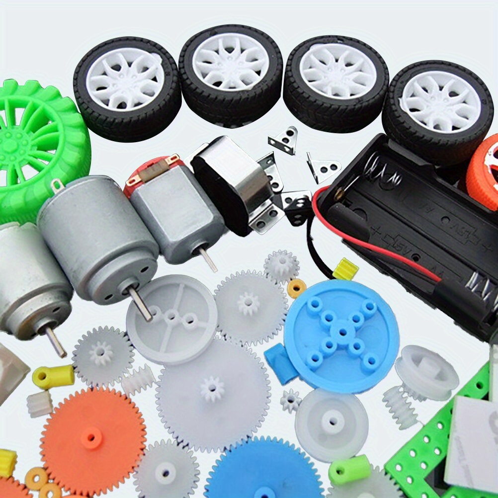 112pcs DC Motor Kit Electric M - Science Project Diy avaliação e preço