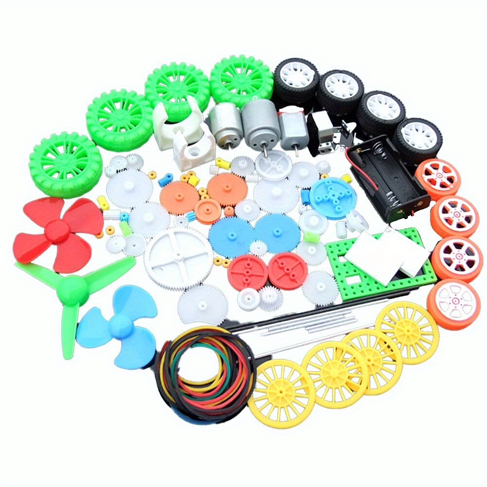 112pcs DC Motor Kit Electric M - Science Project Diy avaliação e preço