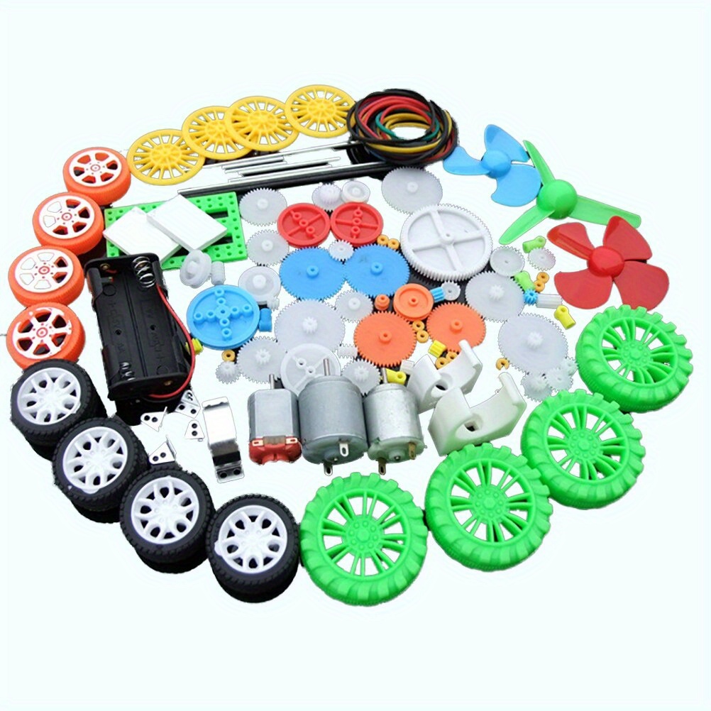 112pcs DC Motor Kit Electric M - Science Project Diy avaliação e preço