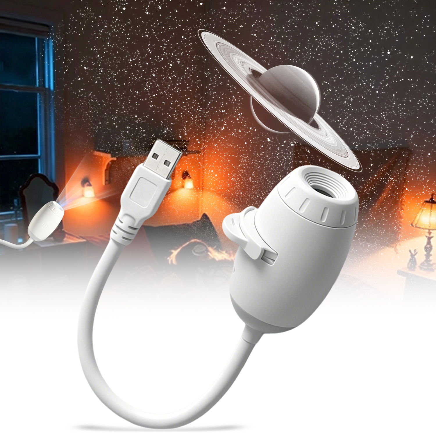 Mini Galaxy Star Projector Two - Planetarium Projector Home avaliação e preço